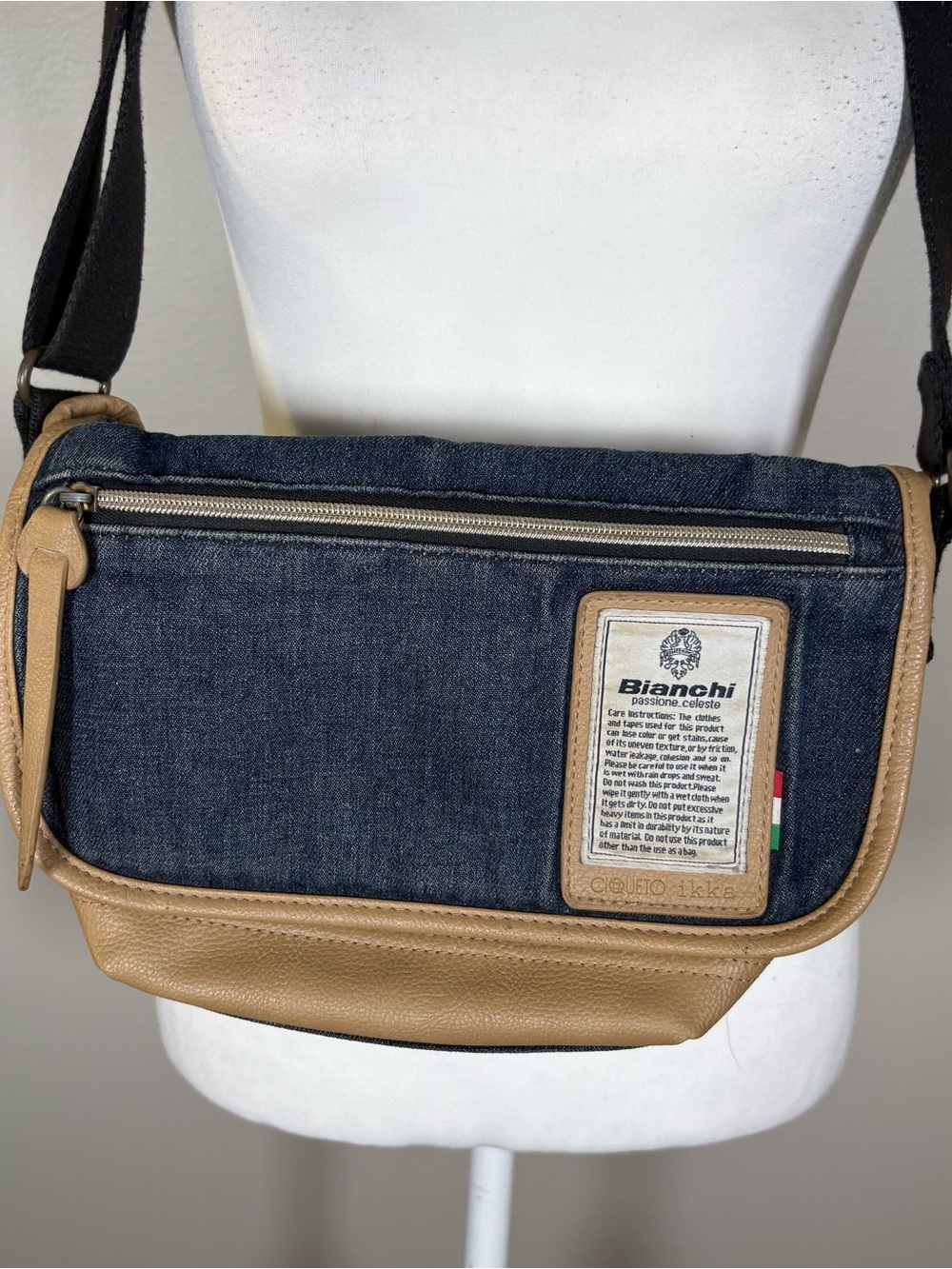 Y2K Japanese Denim Crossbody